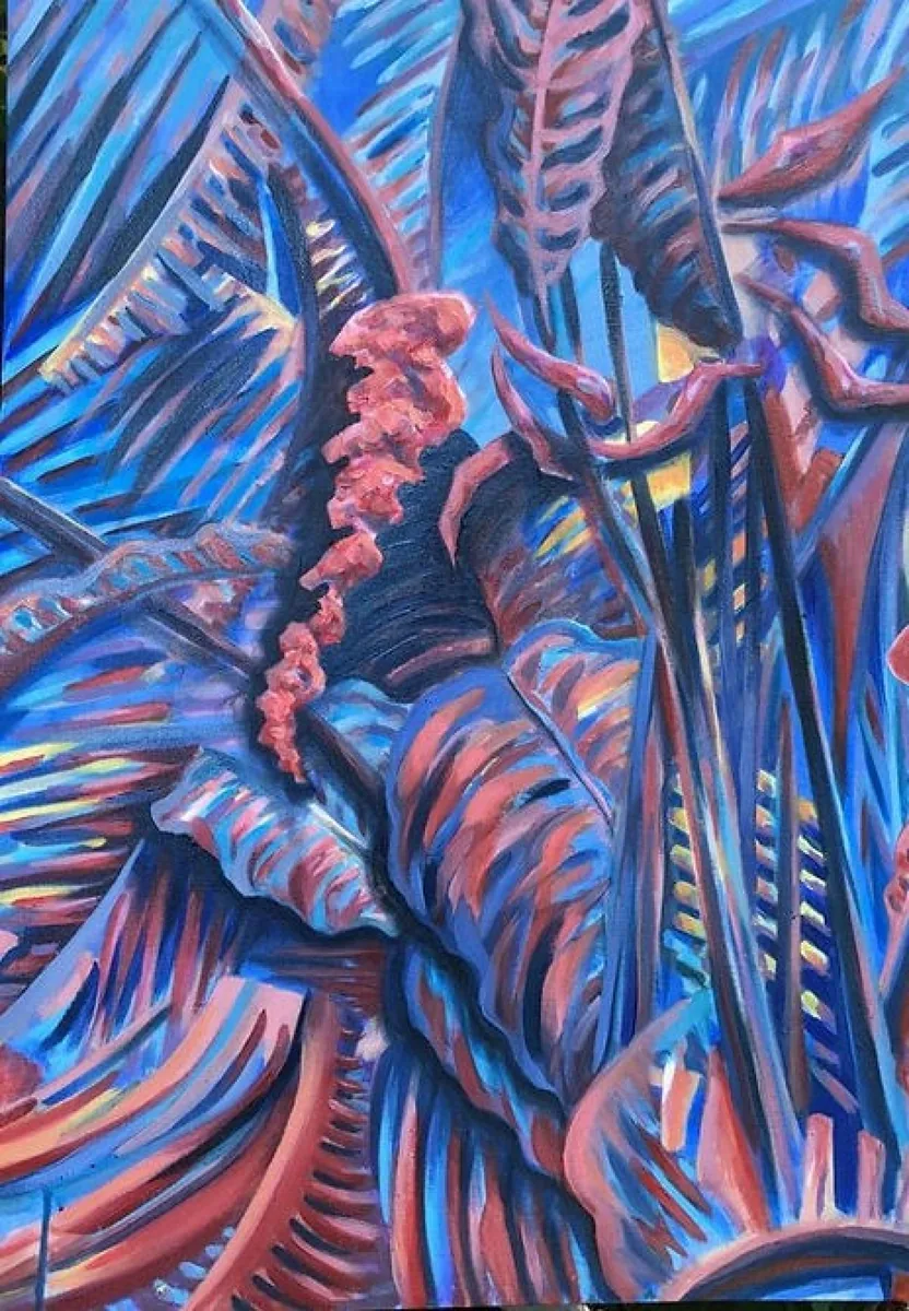 Тропики. 2019. Холст, масло. 80х60