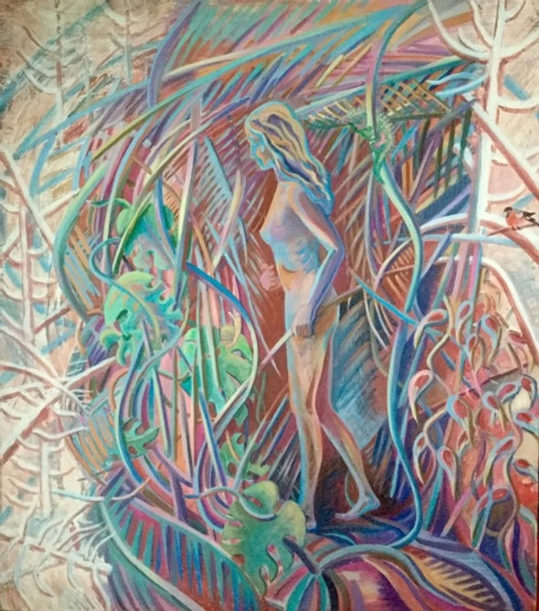 Сезоны. 2017. Холст, акрил. 80х70