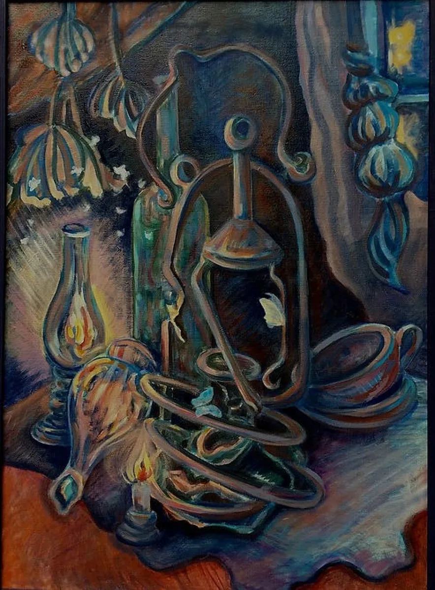 Вечер. 2018. Холст, масло. 60х50