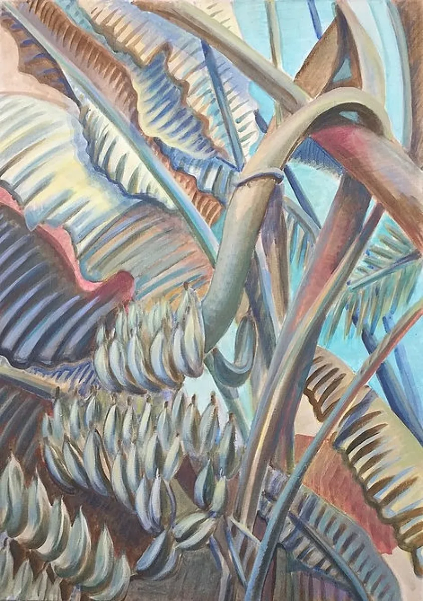 Бананы. 2017. Холст, акрил. 70х50