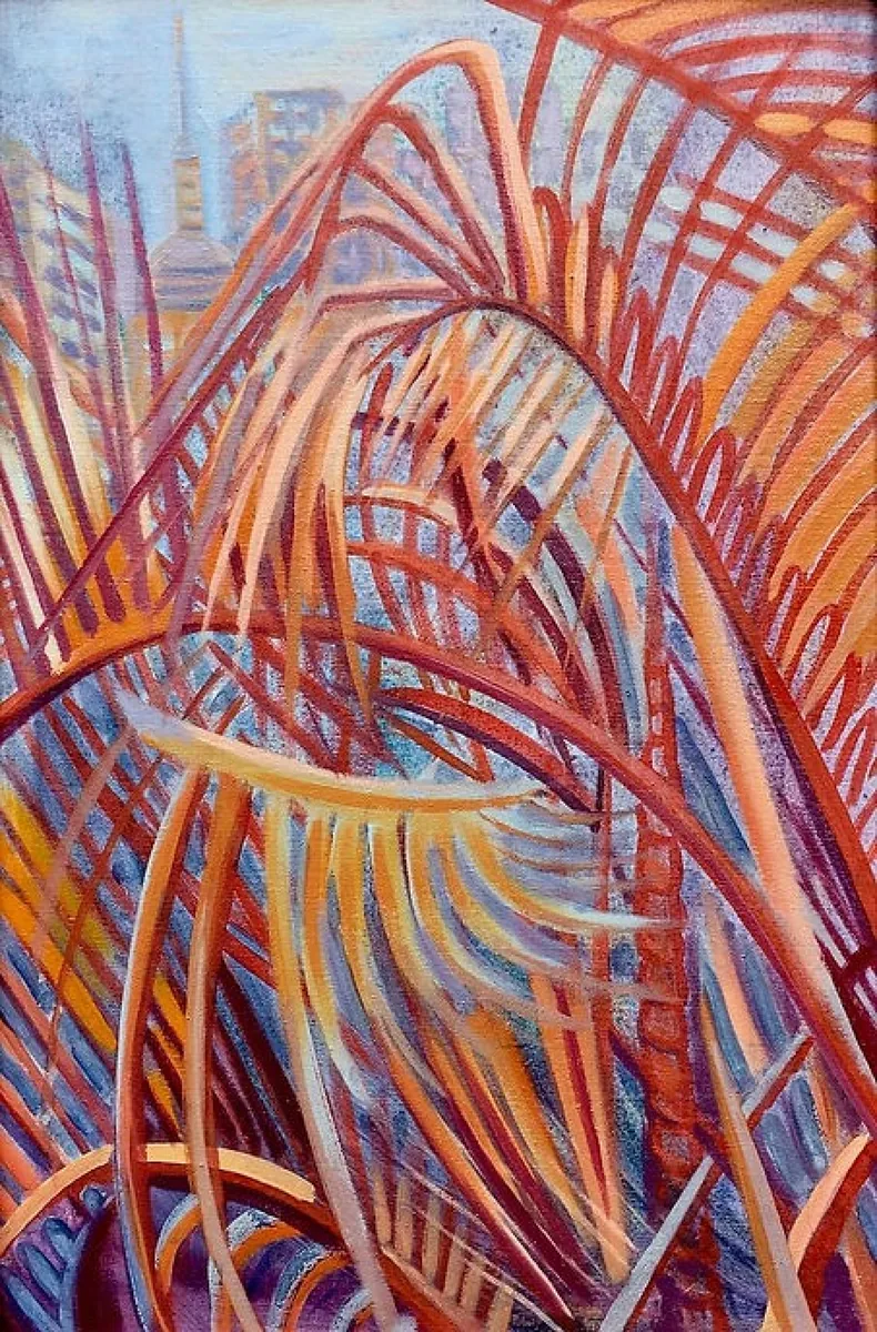Гонконг. 2018. Холст на картоне, масло. 60х40