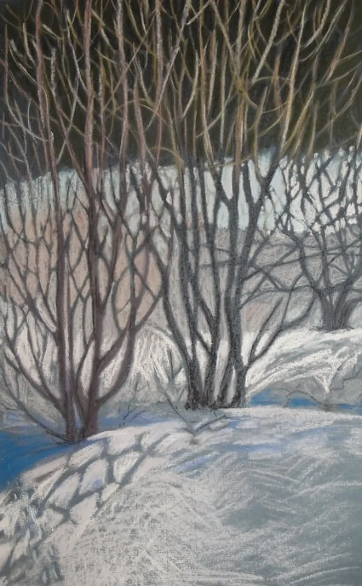 Март. 2012. Бумага, пастель. 85х52