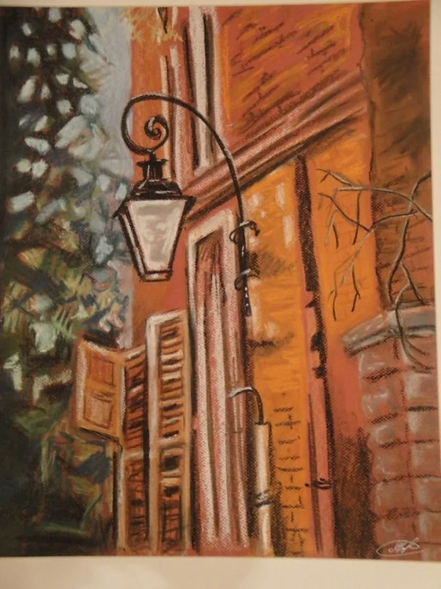 Пловдив. Болгария. 2008. Бумага, пастель. 49х39